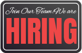 We Are Hiring